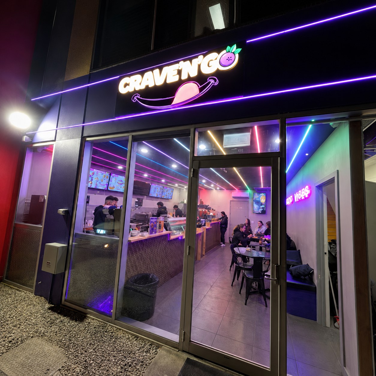 Crave 'N' Go Carlton (Flagship) storefront